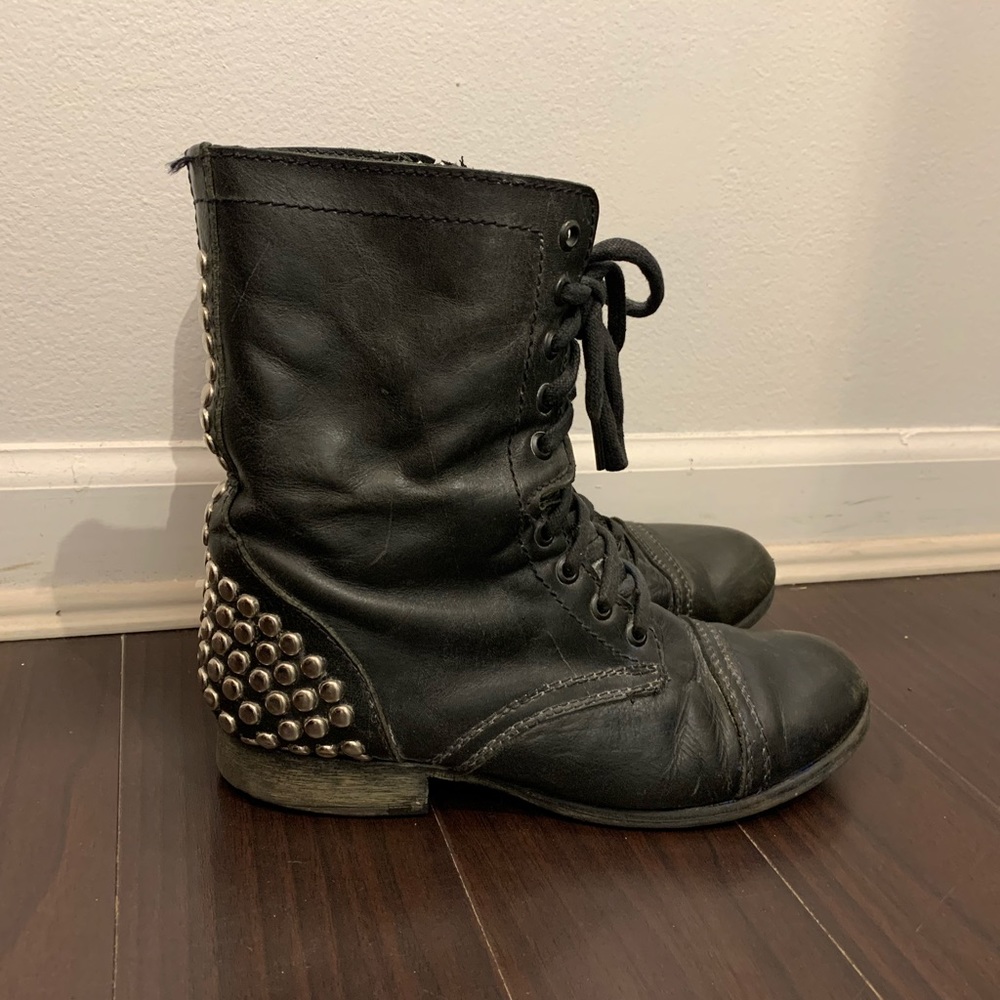 Steve Madden Studded Boots 8.5